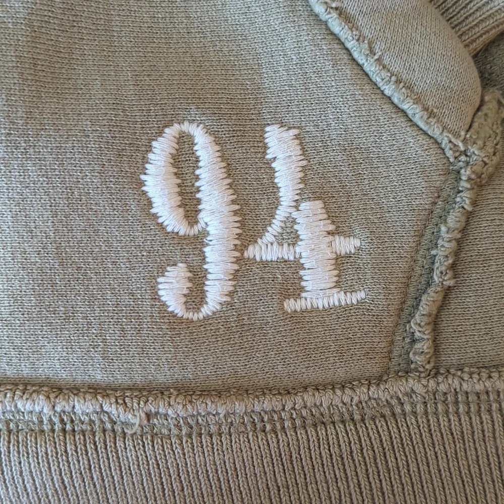 Oversized Vintage quarter zip Life is Good sweatshirt - Picture 6 of 7